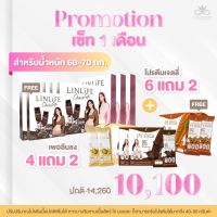 โปรตีนพี่อั้ม Promotion เซท 1 เดือน ลีนไลฟ์ LeenLife 6 กล่อง แถม 2 กล่อง +PerLeen โปรตีนชงดื่มทดแทนมื้ออาหาร 4 กล่อง แถม 2 กล่อง