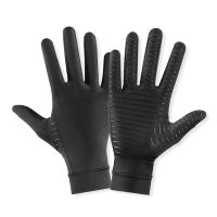 ₪✔▧ 831C Women Men Gloves Copper Fiber Spandex Touch Screen Tips Gloves for Running Sports Winter Warm Football Hiking Driving