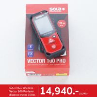 SOLA NO.71023101 Vector 100 Pro laser distance meter 100m.  Gear Garage By Factory Gear