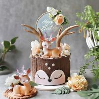 【CW】♣♕  Baby Birthday Flowers for Kids Children Little Gifts Decorating Toppers