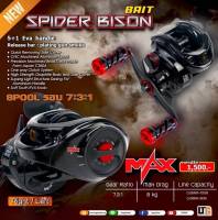 รอกตกปลา รอก Bison Spider Max