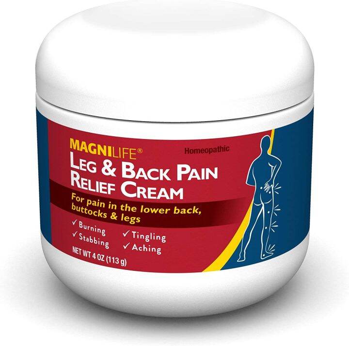 NEW PRODUCT! MagniLife Leg & Back Pain Relief Cream, Fast-Acting ...