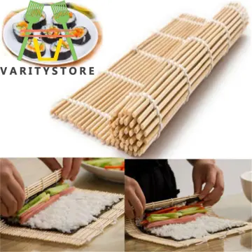 24/27cm Sushi Tool Bamboo Rolling Mat DIY Onigiri Rice Roller