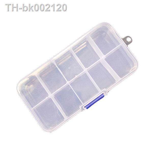 10-grids-adjustable-transparent-plastic-storage-box-for-small-component-jewelry-tool-box-bead-pills-organizer-nail-art-tip-case