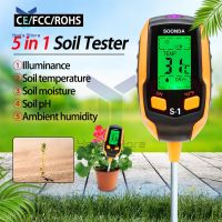 Soil Moisture Sensor Meter Detector Metal Probe Gardening Plant Flower Water Analyzer Test Instrument Hygrometer Tool