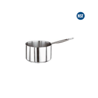 PADERNO Stainless 18/10 Induction Sauce Pan D=12 cm. H=7 cm. 0.8 Ltr. (Saucepan) หม้อด้าม สแตนเลสขนาด 12 ซม. สูง 7 ซม. 0.8 ลิตร [GGM™]