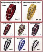 ∋❃✳ Hot sale ! New arrived 10 color available- Wholesale 1PCS High quality 18MM Nylon Watch band NATO straps waterproof watch strap