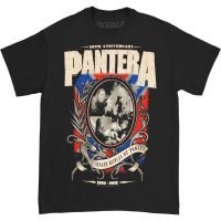 Hot sale Pantera Anniversary Shield Official Merchandise T-Shirt - Adult T-Shirts - Mens T-Shirts  Adult clothes