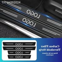 ✧✽□ 4 Pcs Car Door Sill Scratch Protection Trim Scratch Scratch Sticker For Seat Leon Fr Mk2 Mk3 Lbiza Altea Car Accessories