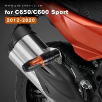 แผ่นกันลื่นท่อไอเสียอลูมิเนียมสำหรับ BMW C 650 C 600 C650 C600กีฬา2012-2020 2017ที่คลุม2019 2018