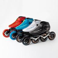 CITYRUN 4 Wheel 110mm Inline Speed Skates Shoes Carbon Fiber Skating Boot Blue Black Zip 100mm 90mm Track Race Marathon PS Pro Training Equipment