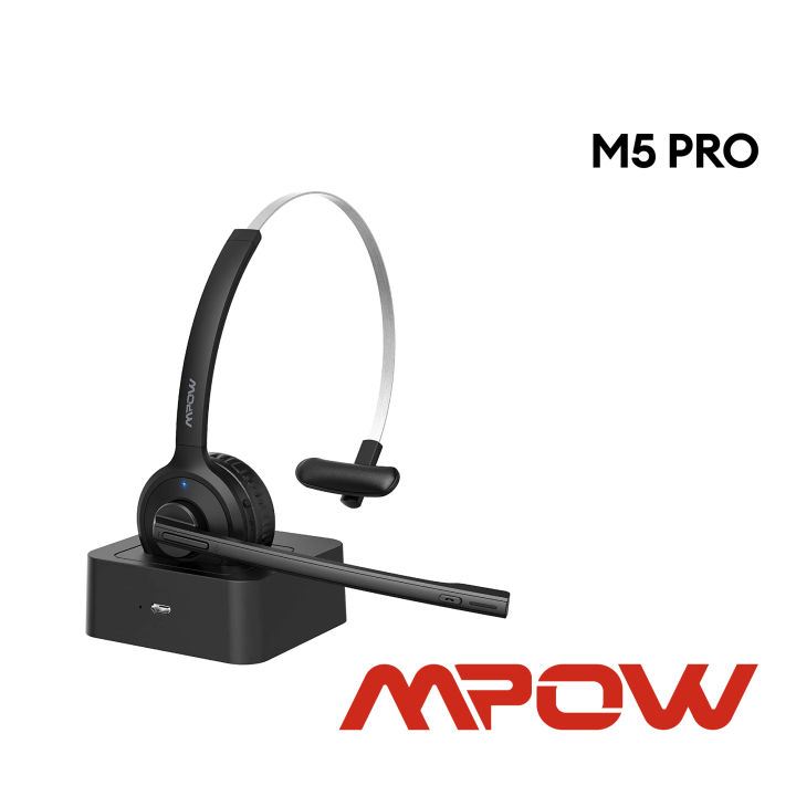 Mpow M5 Pro Bluetooth 5.0 Wireless Single side Headset Lazada PH