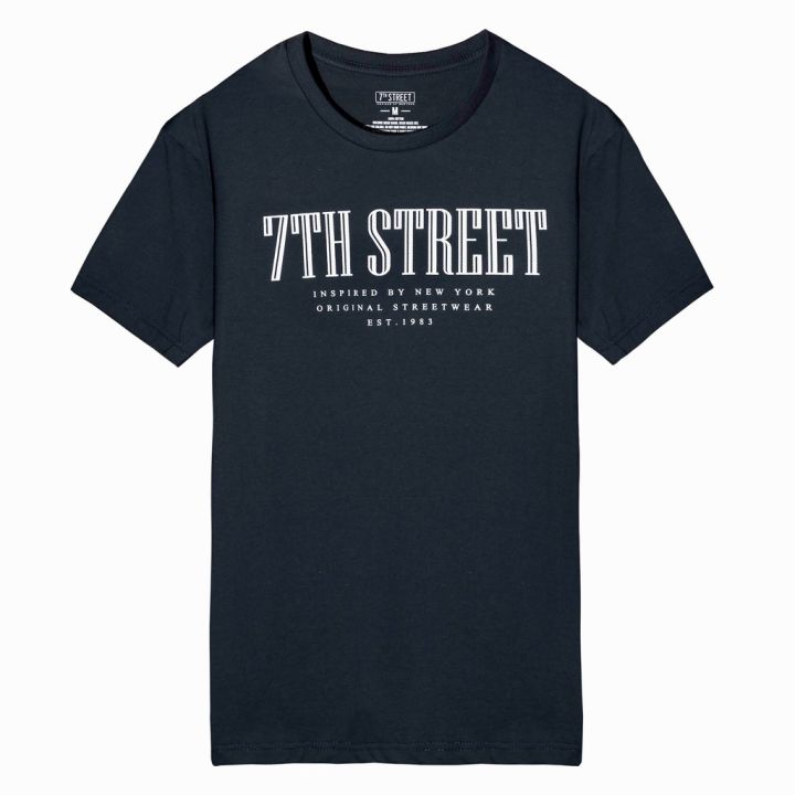 ผ้าฝ้าย-100-7th-street-basic-เสื้อยืด-รุ่น-mst006-สีกรมท่าs-3xl-onzp