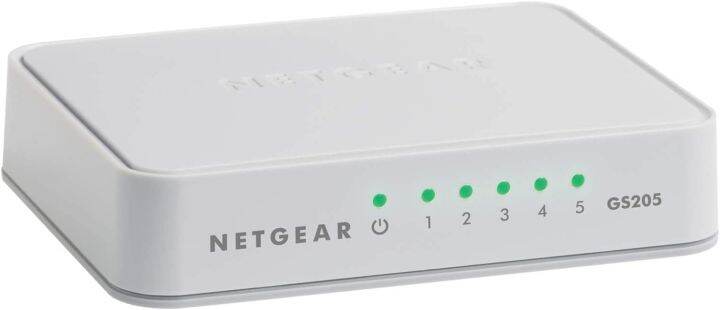 NETGEAR 5-Port Gigabit Ethernet Unmanaged Switch (GS205-100PES) | Lazada PH