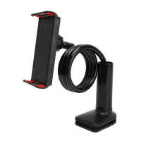 ที่หนีบศัพท์มือถือแบบพับได้ Mount Holder Gooseneck แขนยืดหยุ่นปรับได้360องศาหมุนศัพท์ Clamp Stand สำหรับ Wheelchair