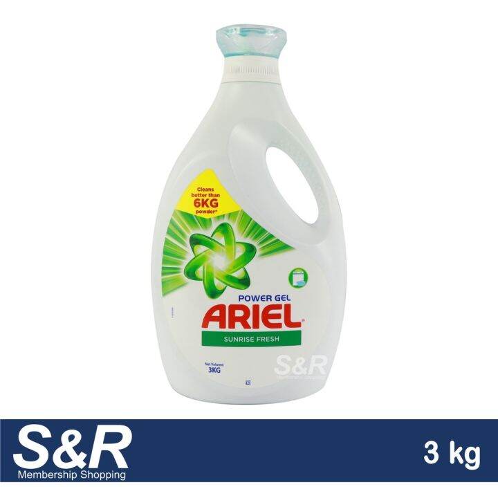 Ariel Liquid Detergent SunrisePower Gel 3kg Lazada PH