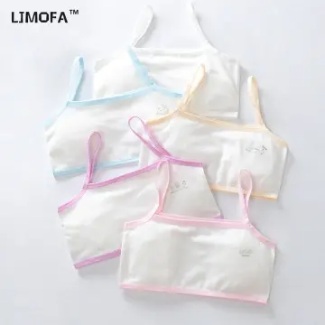 Young Girl Sports Bra Puberty Training Bra For Girls 6-18 Years Tops Crop  Teens For Girls Junior Underwear School Students
