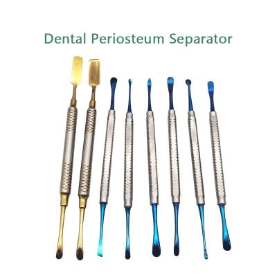 Stainless Steel Dental Periosteum Separator Flap Device Implant Device Dentistry Scraper Dental Instrument
