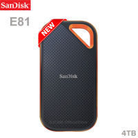 SanDisk Extreme PRO Portable SSD 4TB (SDSSDE81-4T00-G25) Up to 2000 MB/s Read &amp; Write Speeds เอสเอสดี พกพา แซนดิสก์ อุปกรณ์สำรองข้อมูล เก็บข้อมูล ฮาร์ดดิสก์ภายนอก รับประกัน 5 ปี