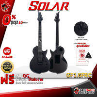 ทักแชทรับส่วนลด 500.-MAX กีต้าร์ไฟฟ้า Solar GF1.6FRC ทรง Lespaul Single Cutaway สีดำด้าน เสียงดุดัน โยกมันสะใจ มีบริการ Setup จัดส่งฟรี - เต่าแดง