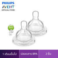 Philips Avent จุกนมซิลิโคน รุ่นคลาสสิคพลัส สำหรับเด็ก 1 ถึง 3 เดือน SCF632/27