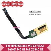 For HP EliteBook 740 G1 745 840 850 ZB14 Fingerprint Board Sensor/Reader amp; Cable 6042B0223501 6035B0102601