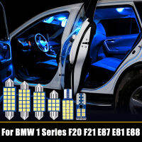 สำหรับ BMW 1 Series F20 F21 E87 E81 E88 LED ภายในรถโดมโคมไฟอ่านหนังสือโต๊ะเครื่องแป้งกระจกกล่องถุงมือไฟลำต้นหลอดไฟอุปกรณ์เสริม