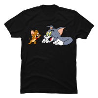 2023 newcat TOM Mouse Jerry balart ผู้ชาย hip hop streetwear Kawaii การพิมพ์แฟชั่น unisex klort trendy Casual เมนูผู้หญิงกราฟิก T เสื้อ