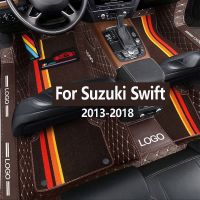 Car Carpets Car-styling Accessories Car Floor Mat For Suzuki Swift 2013 2014 2015 2016 2017 2018