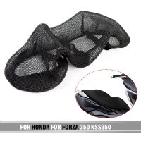 สำหรับฮอนด้า Forza350 NSS350ผ้าไนลอนสำหรับ Forza NSS 350ที่คลุมอานจักรยาน Bantal Alas ปกป้องป้องกันเบาะครอบที่นั่งลดการกระแทก