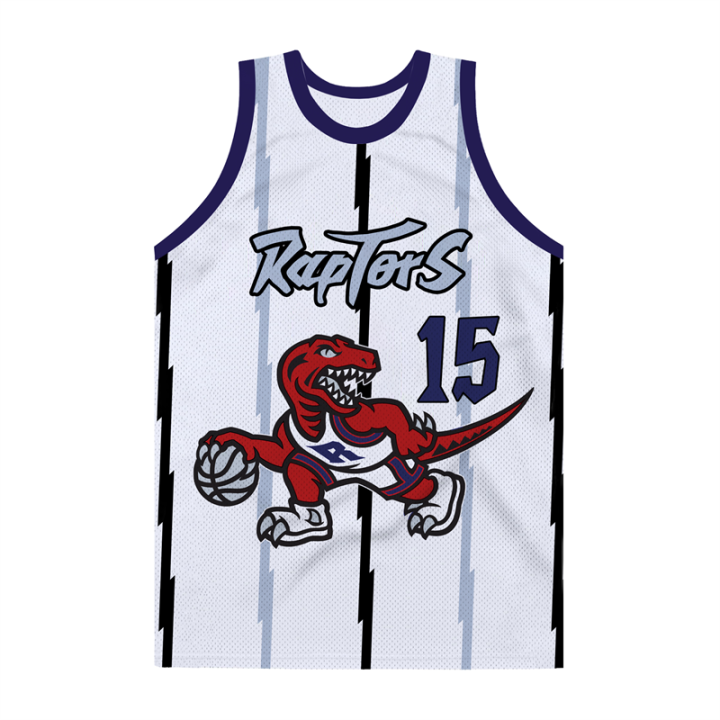 Vince Carter Toronto Raptors Mitchell & Ness Big & Tall Hardwood Classics  Swingman Jersey - White