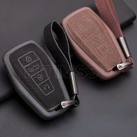 ☼✣ Leather TPU Smart Car Key Cover Case Shell Fob for Geely Coolray X6 X7 Emgrand Global Hawk GX7 Holder Accessories Key Chains