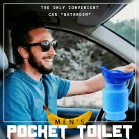 750ML Carry Urinal Tool Men Women Travel Foldable Mini Toilet Reusable Portable Camping Toilet Environmentally Outdoor Tools