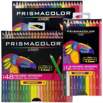 Prismacolor Colored Pencils, Assorted Colors, Art Supplies for Drawing,  Sketching, Adult Coloring, Set of 12, Soft Core Color Pencils, Junior 4.0mm