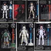 ชุดสีดำสตาร์วอร์สพวงกุญแจสตอร์มทรูปเปอร์ดาร์ธเวเดอร์ Kylo Ren โบบาเฟทท์ตุ๊กตาขยับแขนขาได้คอลเลกชั่นของเล่นเครื่องประดับชั้นหนังสือตุ๊กตา