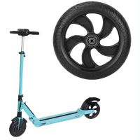 1 Piece 8 Inch for KUGOO Scooter Accessories Rear Wheel Assembly 8 Inch Scooter Rear Wheel KUGOO Scooter Plastic Rear Wheel Black