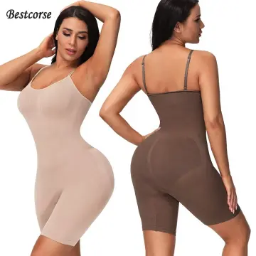 Women Seamless Shaping Bodysuit Firm Control Shapewear Built-in