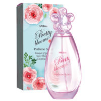 Mistine Pretty Blooms Perfume Spray 50 ml.  มิสทิน พริตตี้ บลูม สเปรย์น้ำหอม น้ำหอมผู้หญิง น้ำหอมเรียกรัก  น้ำหอมกลิ่นดอกไม้