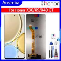 Ansimba จอแสดงผลจอ LCD แบบดั้งเดิมสำหรับ Honor X30/Honor X9/Honor X40 GT LCD หน้าจอสัมผัสประกอบ Digitizer เพื่อเป็นเกียรติ X30 X9 Honor X40 GT จอแสดงผล ANY-AN00 LCD