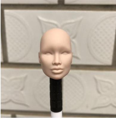 Rare Global Limited FRIT Head Make up Practice Doll Heads Girl DIY Dressing Hair Toys Favorite Collection Princess Doll