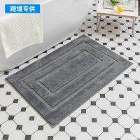 [COD] Cross-border home furnishing door flocking floor mat Anti-slip water-absorbing for bedroom and bathroom