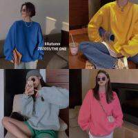 17?คอกลมแขนยาวพร้อมเสื้อกันหนาวกำมะหยี่กำมะหยี่ชายเวอร์ชั่นเกาหลีของวัยรุ่นหลวมป่าสวมใส่แยม