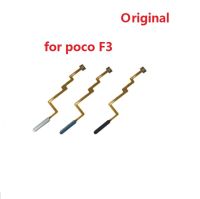 ต้นฉบับสําหรับ Xiaomi Poco F3 เครื่องสแกนลายนิ้วมือเซ็นเซอร์ Touch ID Connect Home Button Flex Cable Module อะไหล่