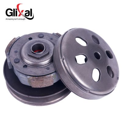 Glixal GY6 125cc 150cc Gas Scooter Complete Rear Clutch assembly for 152QMI 157QMJ Moped ATV Buggy Engine