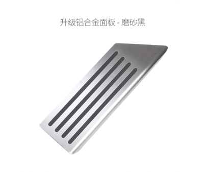 Aluminum alloy Foot Pedal For Tesla Model 3 Accelerator Gas Fuel Brake Pedal Rest Pedal Pads Mats Cover Accessories Car Styling