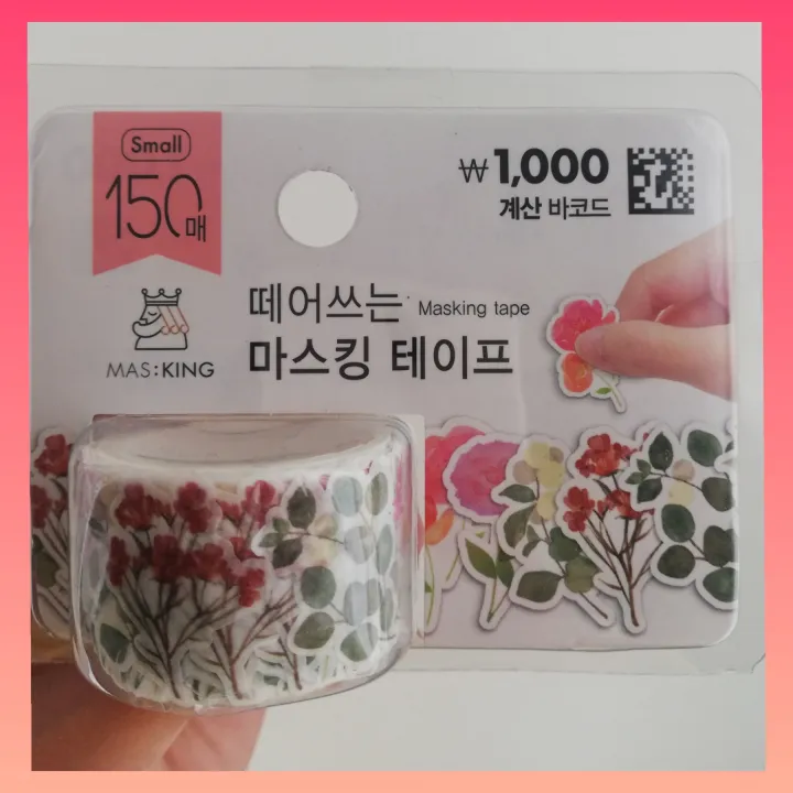 Artsy Chingu Korean Design Tapes Masking Tapes Daiso Korea