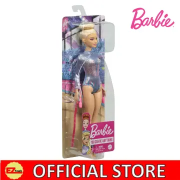  Barbie Gymnastics Playset: Barbie Doll with Twirling Feature,  Balance Beam, 15+ Accessories for Ages 3 and Up : Toys & Games