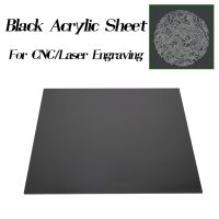 ❖☸ Acrylic Board Pure Black Plastic Sheet For CNC 3018 Laser Engraving DIY Making Crafts Organic Glass Polymethyl Methacrylate