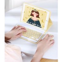 ขายถูก (คีย์บอร์ดภาษาไทย)สีลูกกวาดiPad 10.2 2019 gen7 gen6 ซองหนัง iPad พร้อมเคสคีย์บอร์ดไร้สาย 9.7 2018 Air1 2 Air3 ซอง糖果 (ลด++) คีย์บอร์ด คีย์บอร์ดไร้สาย คีย์บอร์ดเกมมิ่ง อุปกรณ์คอม