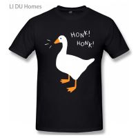 New Honk Honk Goose Game T Shirt Oversize Cotton Tshirts Short Sleeve Streetwear T-shirts Tee Tops fathers day gift